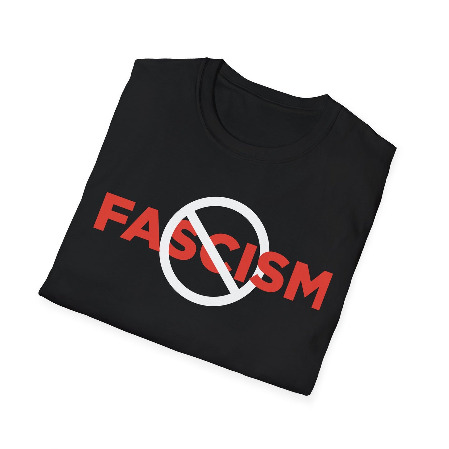 Anti-Fascism Unisex Soft Style T-Shirt