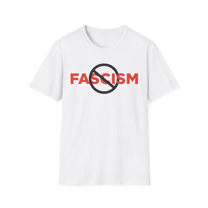 Anti-Fascism Unisex Soft Style T-Shirt White