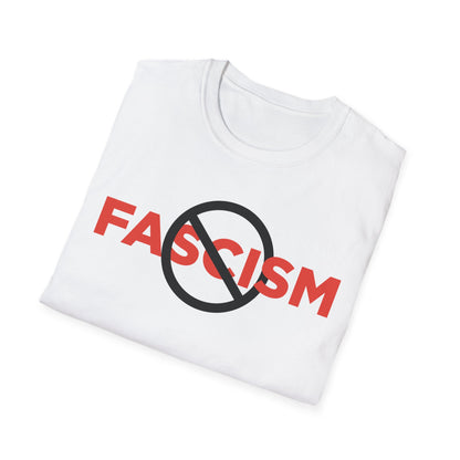 Anti-Fascism Unisex Soft Style T-Shirt White